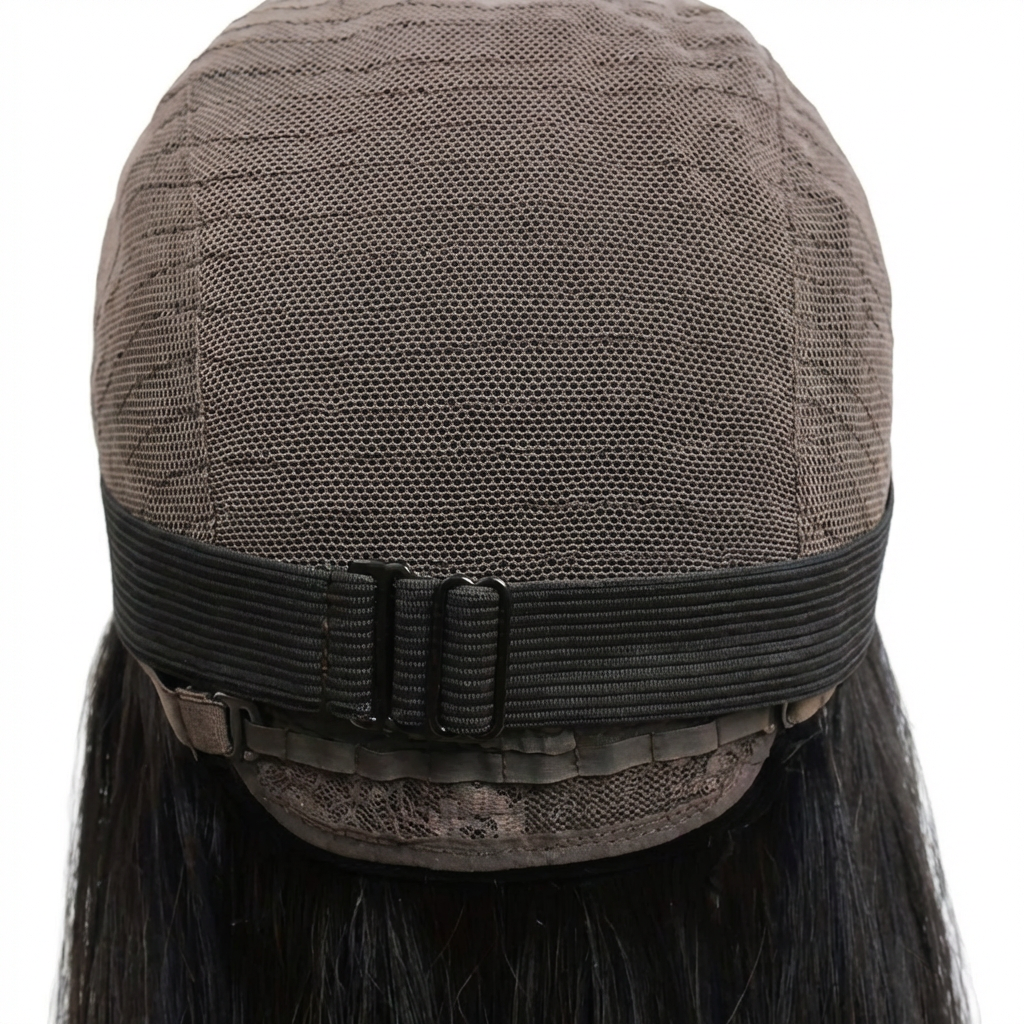 CHIESMA 2-Pack Adjustable Wig Band - Elastic Melting Band with Removable Hooks