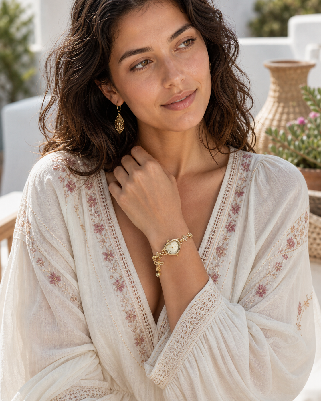 New Vintage Heart-shaped Bracelet Watch