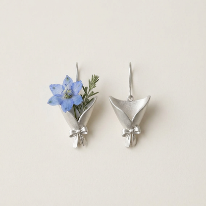 Chiesma Bouquet Earrings — Earrings Made for Your Own Flowers