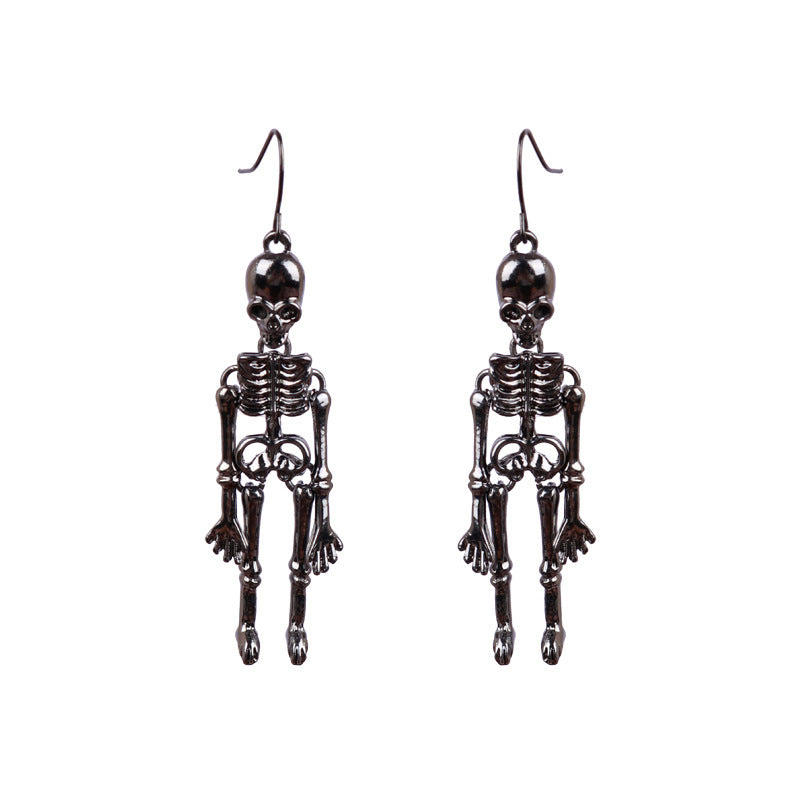 Halloween Punk-style Skull Earrings