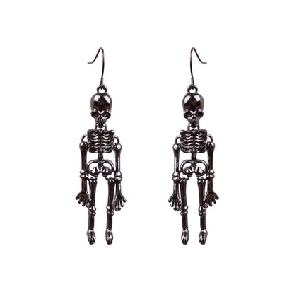 Halloween Punk-style Skull Earrings