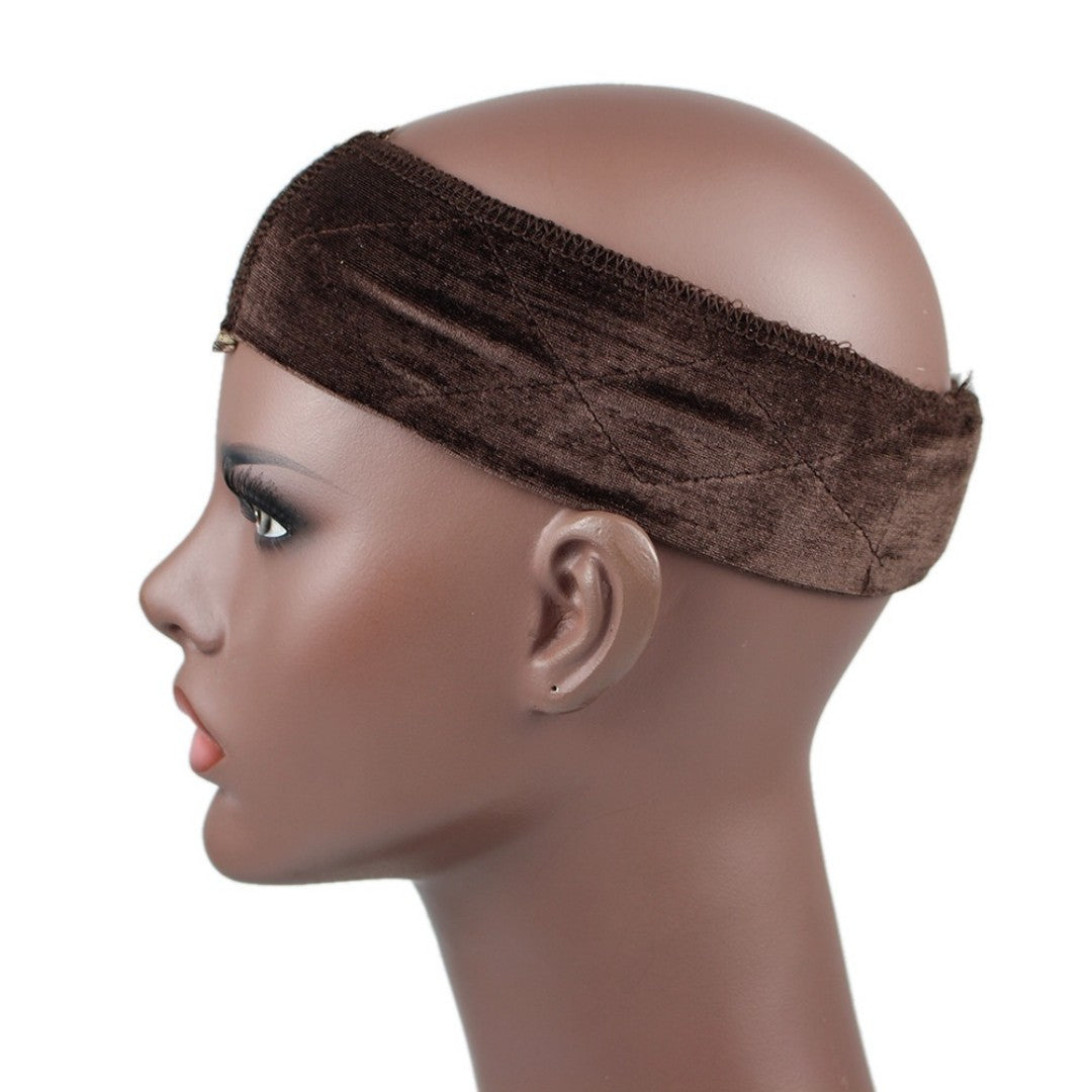 Chiesma Non-Slip Wig Grip Band — Velvet & Lace, Secure Fit Without Glue