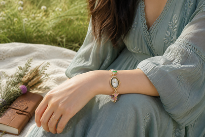 Luxury-retro Oval Wristwatch