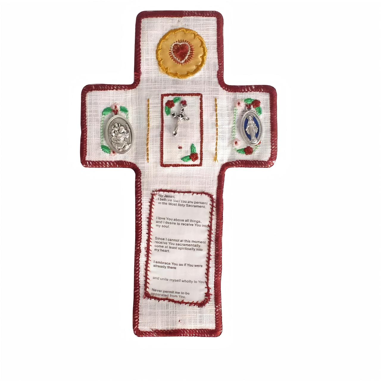 2-Pack Travel Pocket Shrines – Handmade Christian Altar Set