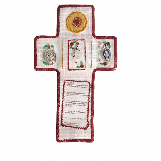 2-Pack Travel Pocket Shrines – Handmade Christian Altar Set
