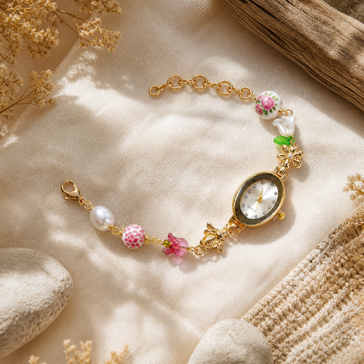 Luxury-retro Oval Wristwatch