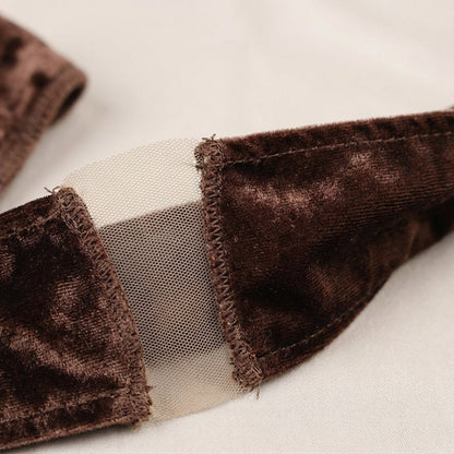 Chiesma Non-Slip Wig Grip Band — Velvet & Lace, Secure Fit Without Glue